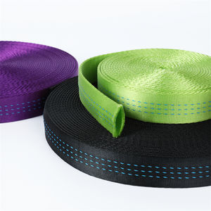 Correa y arnés de nailon tejido que brilla en la oscuridad reflectante de alta resistencia para mascotas, correas tubulares duraderas para perros grandes - Product Image 1