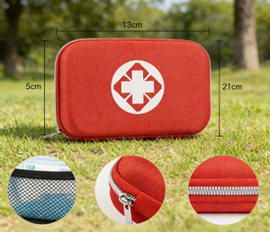 <span class=keywords><strong>Kit</strong></span> de Emergencia Portátil de Primeros Auxilios, 60 Piezas, <span class=keywords><strong>Kit</strong></span> de Rescate de Emergencia de EVA para Exteriores - Product Image 5