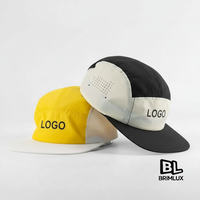 Casquette de camping avec logo personnalisé |   Casquette de sport d'extérieur unisexe en nylon imperméable, respirante et à séchage rapide, Gorras
