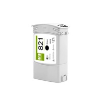 Cartouche d'encre complète InkLab 400ml 7 couleurs compatible HP821 avec encre latex et puce pour imprimantes HP 110/115 C M Y K LM LC OP
