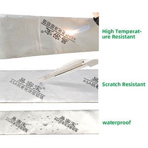 Ruban d'étanchéité butyle simple face à revêtement ASA ruban butyle étanche <span class=keywords><strong>Alubutyl</strong></span> pour la réparation et l'étanchéité de toiture - Product Image 5