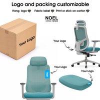 Foshan, nuevo diseño avanzado, silla de oficina ergonómica ejecutiva de malla giratoria con respaldo alto para silla de personal, muebles de oficina para el hogar