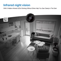 Penjualan Pabrik Kamera Mini A9 Nirkabel WIFI 1080p HD IP Kamera Versi Malam Perekam Video Suara Kamera Mini Mendukung Kartu Memori