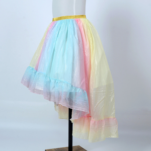 Niñas Sirena Alto Bajo <span class=keywords><strong>Tutu</strong></span> Falda Vestido Conejito Día de Pascua Fiesta de cumpleaños <span class=keywords><strong>Tutu</strong></span> Faldas - Product Image 2