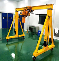 Mini-grue portique électrique légère pour la construction, palan de levage avec ensemble d'engrenages résistant à l'usure, modèle Transhoist très vendu