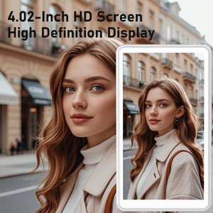 Moniteur d'écran sans fil magnétique pour vlog et <span class=keywords><strong>selfie</strong></span>, pour caméra arrière, compatible iPhone et Android, avec mise en miroir du téléphone en temps réel - Product Image 5