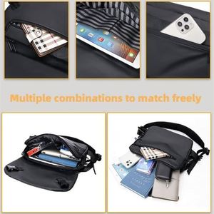 Borsa a Tracolla Personalizzata da Uomo con Logo, Impermeabile, Casual, per Ciclismo - Product Image 5