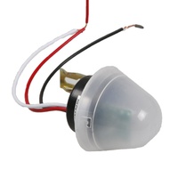 AC 220V 10A Saklar Lampu Sensor Optik Otomatis Nyala Mati Sensor Cahaya Siang Hari Pemasangan di Dinding