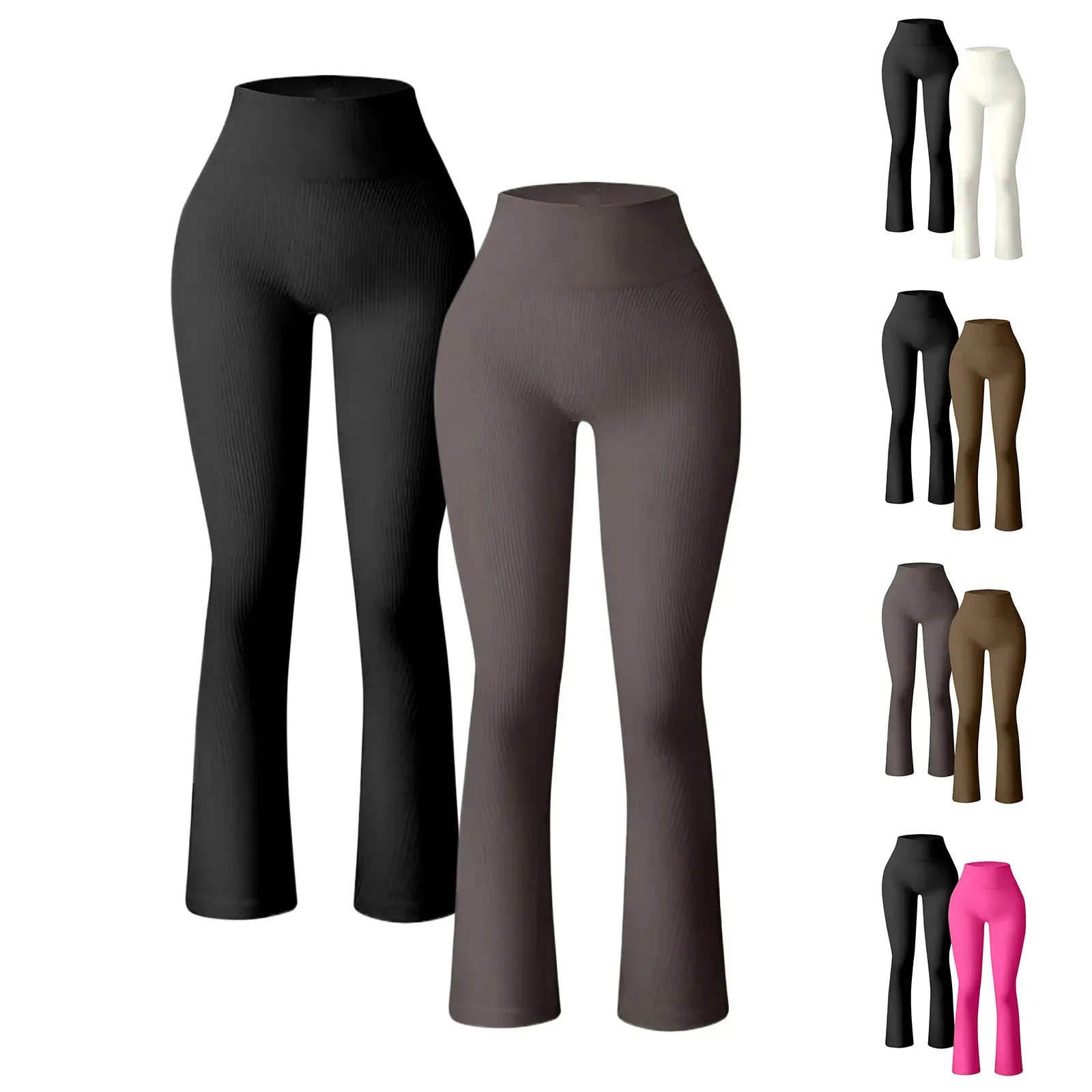 Nova Outono E Inverno Cintura Casual Flare Sweat Pants Mulheres Sexy Fitness Yoga Pants