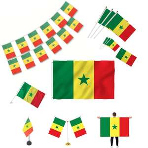 Venta al por Mayor de Camisetas de Fútbol de Senegal de Alta Calidad, Material de Poliéster, Tamaño Personalizado, Impresión Digital, Logotipo Personalizado, Maillot De - Product Image 3