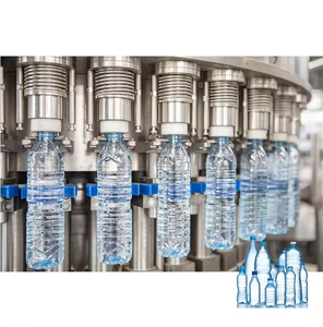 สายการผลิตบรรจุขวดน้ำสำหรับสัตว์เลี้ยงแบบครบวงจรที่ปรับแต่งได้ เครื่องบรรจุน้ำบริสุทธิ์อัตโนมัติ 3 in 1 สำหรับน้ำแร่ ผู้ผลิต - Product Image 2