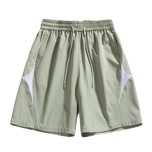 Pantalones Cortos Deportivos para Hombre, de Felpa, Ecológicos, de Secado Rápido, Diseño Sólido, Elásticos, con Abertura Lateral para Mayor Movilidad, Funcionales - Product Image 4