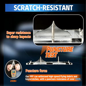 Película Protectora de Pintura Hidrofóbica Anti-Agua de TPU PPF de 6.5mil, Acabado Mate, Autoregenerable, Resistente a Arañazos, Garantía Completa de 5 Años - Product Image 3
