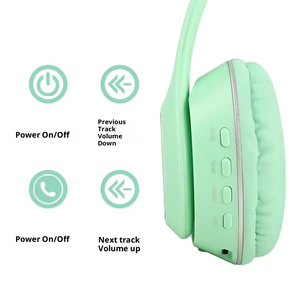 Wireless Blue Tooth Earphones Head Mounted Mobile <b>Phone</b> Subwoofer Gaming Gift Headset - Product Image 6