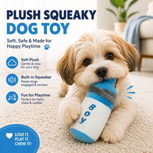Juguete de Peluche con Forma de Biberón para Mascotas, con Sonido, Suave, Bordado, para Perros, Regalo de Cumpleaños para <span class=keywords><strong>Cachorros</strong></span>, Interactivo, con Sabor a Manzana, para Interiores/Exteriores - Product Image 2