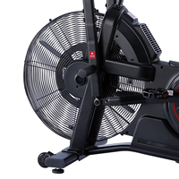 Vélo d'exercice professionnel d'intérieur avec ventilateur, machine de cyclisme pour l'exercice en intérieur
