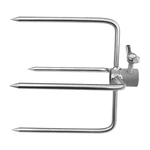 Spiedini per Barbecue in acciaio inossidabile spiedini per Barbecue <span class=keywords><strong>girarrosto</strong></span> per Barbecue spiedini piatti per Barbecue rotanti - Product Image 5