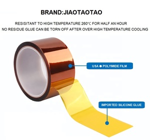 Sức đề kháng cao Silicone polyimide phim Pi ESD nhiệt độ cao Băng nhà máy ban đầu - Product Image 4