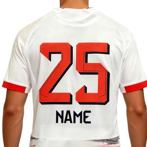 Camisetas de Fútbol Retro Transpirables, Edición Auténtica de Jugador, para Aficionados, Maillot de Fútbol # 10 - Product Image 1