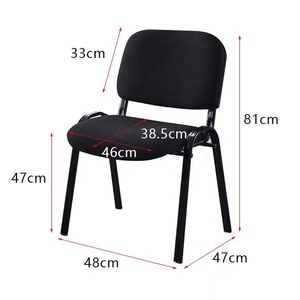 Silla JSZM Ergonómica de Malla para Sala de Juntas, Oficina, Reuniones, Ejecutiva, de Tela Afelpada, Apilable y de Alta Resistencia para Área de Recepción - Product Image 3