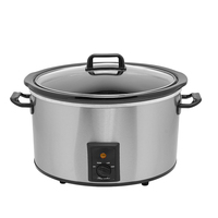 Cuisinière lente industrielle commerciale de grande taille 10QT 9,4L