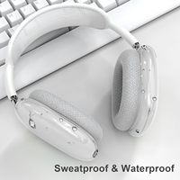 Fabrication en usine d'étuis pour écouteurs AirPods Max, vente en gros à Guangzhou, étui transparent en plastique souple pour écouteurs AirPods Max