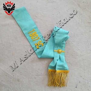 Collier de bureau Craft Master Mason avec dom en or |   Colliers artisanaux anglais Regalia - Product Image 6