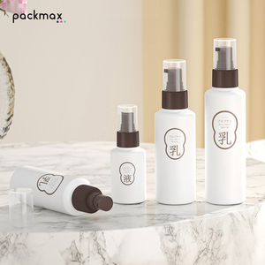 ขวดโลชั่นทรงกลม PE ขนาด 50 มล.-500 มล., ขวดแชมพูและครีมอาบน้ำ, ขวดเครื่องสำอางแบบเติมได้ - Product Image 6