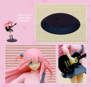 ฟิกเกอร์การ์ตูน 2 ชิ้น/ชุด ขนาด 16 ซม. ตัวละครโกโตะ ฮิโตริ จากอนิเมะเรื่อง บ็อคกี้ เดอะ ร็อค  วัสดุพีวีซี ของเล่นสะสม งานฝีมือพลาสติก - Product Image 3