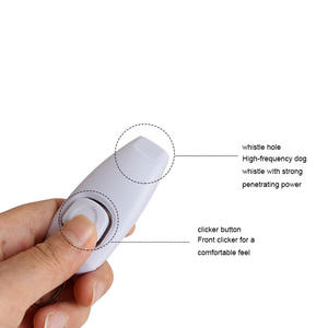 Großhandel Benutzerdefiniertes Logo 2-in-1 Hundetrainer-Klicker in Verschiedenen Farben mit Pfeife - Product Image 2
