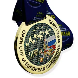 맞춤형 수제 다채로운 상 달리기 스포츠 메달 스포츠 메달