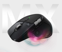 Stock pour souris sans fil MX Master 4, 7 boutons, haute performance, pour mode double, entreprise, haut de gamme, bureau, ergonomique, rétroéclairée