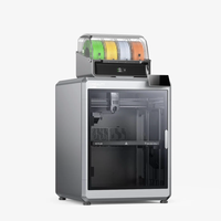 Imprimante 3D de bureau K2 Plus pour Combo, double extrudeur PLA, nouvelle, 16 couleurs, vitesse rapide 600 mm/s, 350*350*350 mm, prototypage FDM automatique