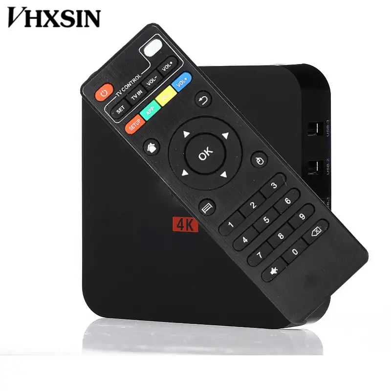 Allwinner H3 Quad Core Streaming Media TV Box Pro 4K Film Gratis Olahraga Acara TV Kdplay Dimuat Online Gratis dengan Add-Yang