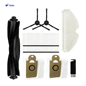 Accesorios de cepillo lateral de venta rápida para <span class=keywords><strong>robot</strong></span> aspirador, piezas reutilizables para <span class=keywords><strong>robot</strong></span> aspirador <span class=keywords><strong>Honiture</strong></span> Q6 para mantenimiento - Product Image 1