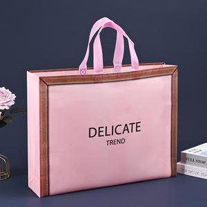 Sac fourre-tout en toile extra-large lavable, logo personnalisé imprimé, réutilisable, pour les courses, fabriqué en Chine - Product Image 6