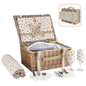 <strong>China</strong> Supplier Quality Products Oem Customized Wholesale Wine Handle <strong>Basket</strong> <strong>Wicker</strong> Rattan Insulated Picnic <strong>Basket</strong> Hamper for 4