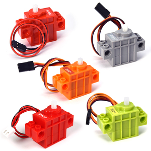 Servo Motor Gris de 270 Grados para Coche Robótico Inteligente, Compatible con Lego para <span class=keywords><strong>Arduino</strong></span> - Product Image 4