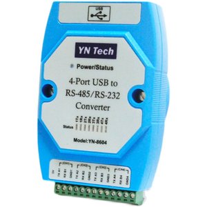 YN4561 Convertidor Serial USB a RS485/RS422/RS232/TTL 6 en 1 |   Adaptador de puerto COM virtual multiprotocolo 6 en 1 USB a serie W844 - Product Image 1