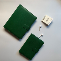 2025 rétro haute qualité vert A6/A5 rétro bureau cahiers créatif magnétique boucle liant journal cahier Agenda pratique