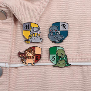 Broche de Película de Escuela de Magia, Insignia Creativa de Aleación, Pin de Esmalte de Regalo - Product Image 5