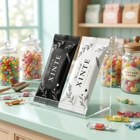 Sachets d'emballage en plastique personnalisés pour petites entreprises, imprimés, faits à la main, pour bonbons, gommes, chocolat, sachets mats en aluminium, pochettes