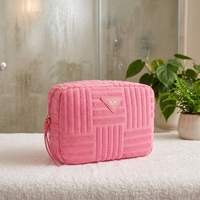Organisateur de maquillage réutilisable et tendance avec fermeture éclair, porte-pinceaux de maquillage
