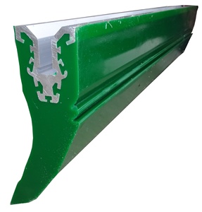 10FT Chiều Dài Băng Tải Polyurethane Vành Đai Sạch Hơn Lưỡi Thay Thế Vật Liệu Số Lượng Lớn Bàn Giao Khai Thác Mỏ Xây Dựng <span class=keywords><strong>Urethane</strong></span> Wear Parts - Product Image 2