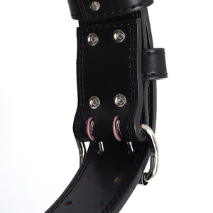 Cinturón de Soporte Lumbar de Cuero de Alta Resistencia con Logotipo Personalizado para Levantamiento de Pesas, Gimnasio y Entrenamiento - Product Image 5