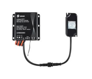 SRNE SR-DMS40 3.2/6.4V 20A 80/160W 최대 PV 리튬/납 IP67 99.9% MPPT 효율성 IoT 기능 MPPT 태양광 충전 컨트롤러 - Product Image 1