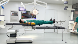 Cadre de <span class=keywords><strong>traction</strong></span> orthopédique en fibre de carbone fluoroscopique Conception de rotation à 360 ° - Product Image 4