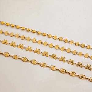 Collar de Mariposa Elegante y Moderno, Antideslustre, de Acero Inoxidable, Chapado en Oro de 14k y 18k, para Novias - Product Image 3