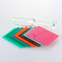 Panneau en Perspex solide du fabricant, options de couleurs riches, feuille acrylique opaque pour la décoration intérieure et la découpe sur mesure