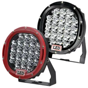 7 pouces LED phare 300W travail tactile lumina faisceau rond tout-terrain conduite lumière pour ATV SUV 4x4 camion T bateau
